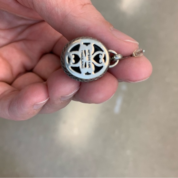 Made in Thailand nickel free SS (925) /14k gold earrings -gray stone - Picture 7 of 8